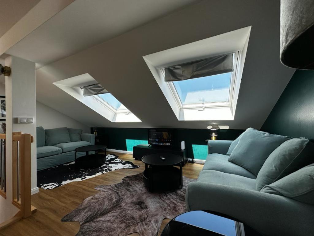 Nr 14 - Hochwertiges 3 Zimmer Maisonette Appartment Mit Grosszugigen Wohnbereich Und Balkon Лайпциг Екстериор снимка